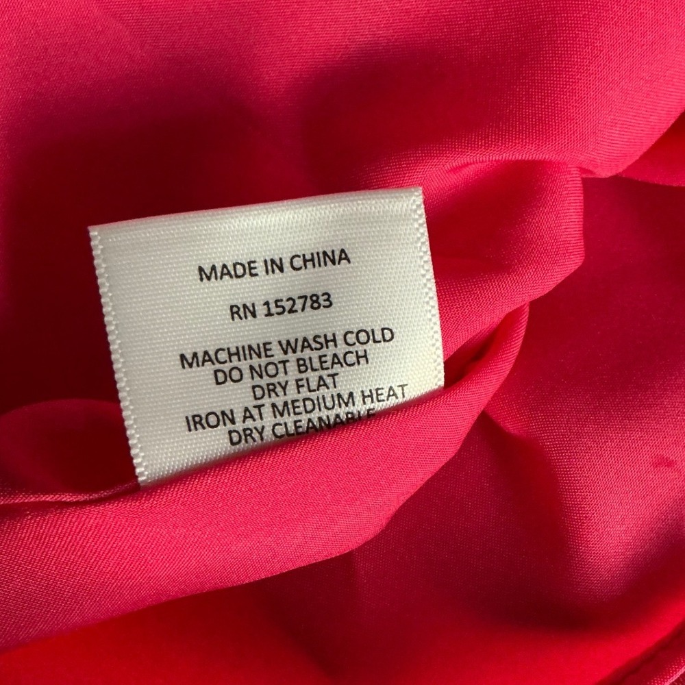 Anna Cate Blair Short Dress XL Beet Pink Flutter Sleeve Shift NWT MSRP $208 - Picture 7 of 11